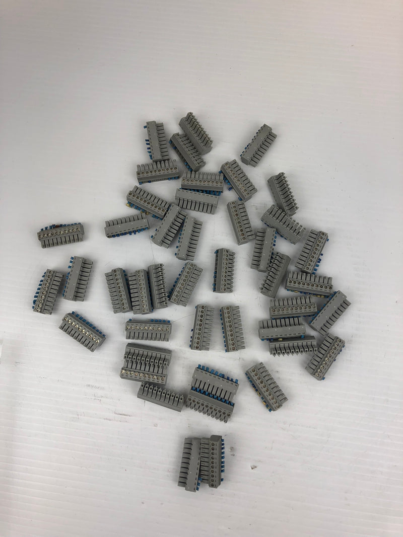 Phoenix Contact MC 1.5 -3.81 10 Connector Terminal Blocks (Lot of 43)