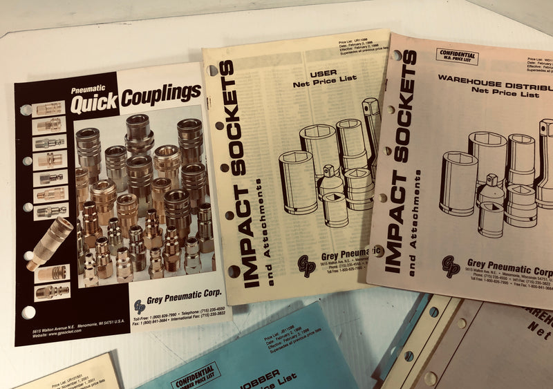 Grey Pneumatic Corp. Clip Art Couplings Tire Products Impact Sockets Catalogs