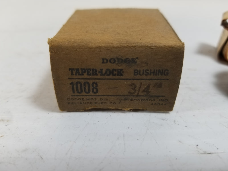 Dodge 1008 3/4 Taper-Lock Bushing 3/4"