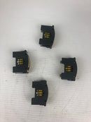 Buss JT60030 Fuse Holder 0-30A 600VAC with Buss Fuses - Lot of 4