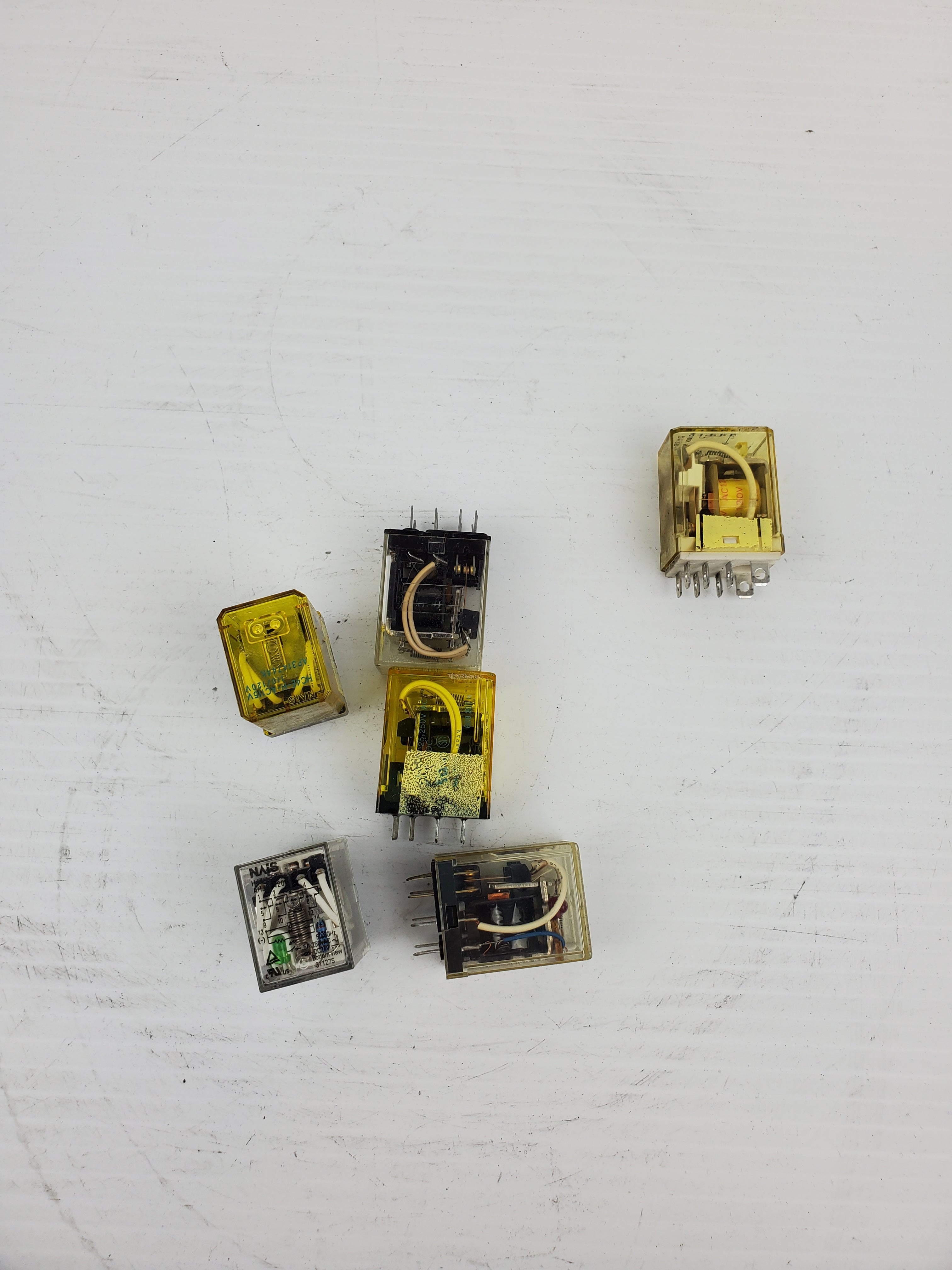 NAIS Matsushita Magnecraft Mixed Lot of Relays - Lot of 6