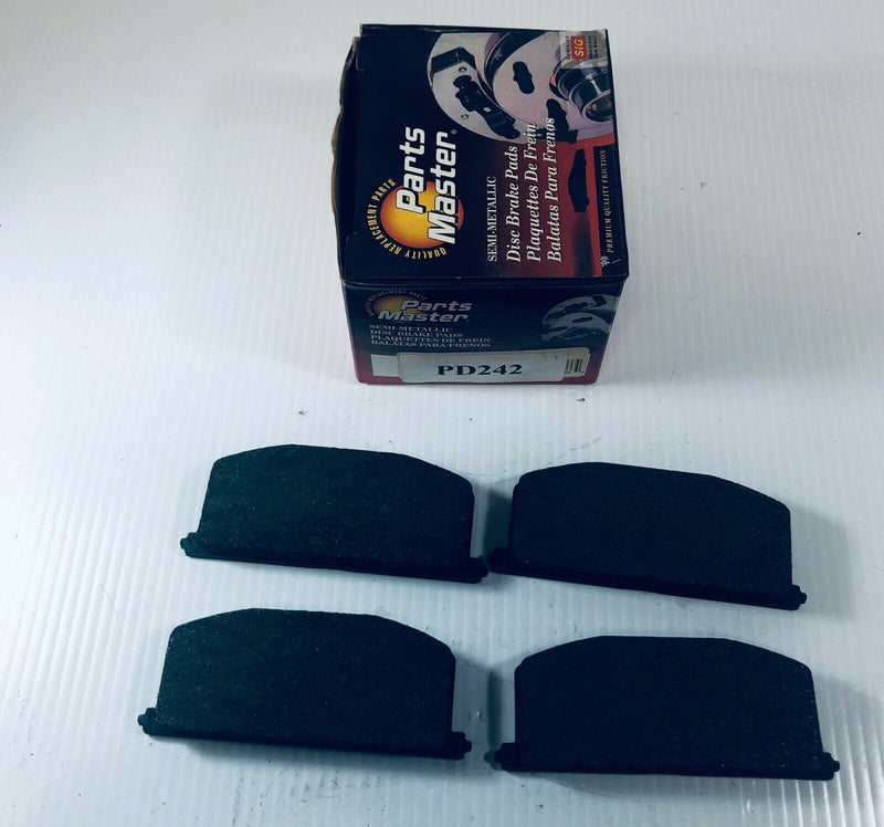 Parts Master Semi-Metallic Disc Brake Pads MD242 PD242