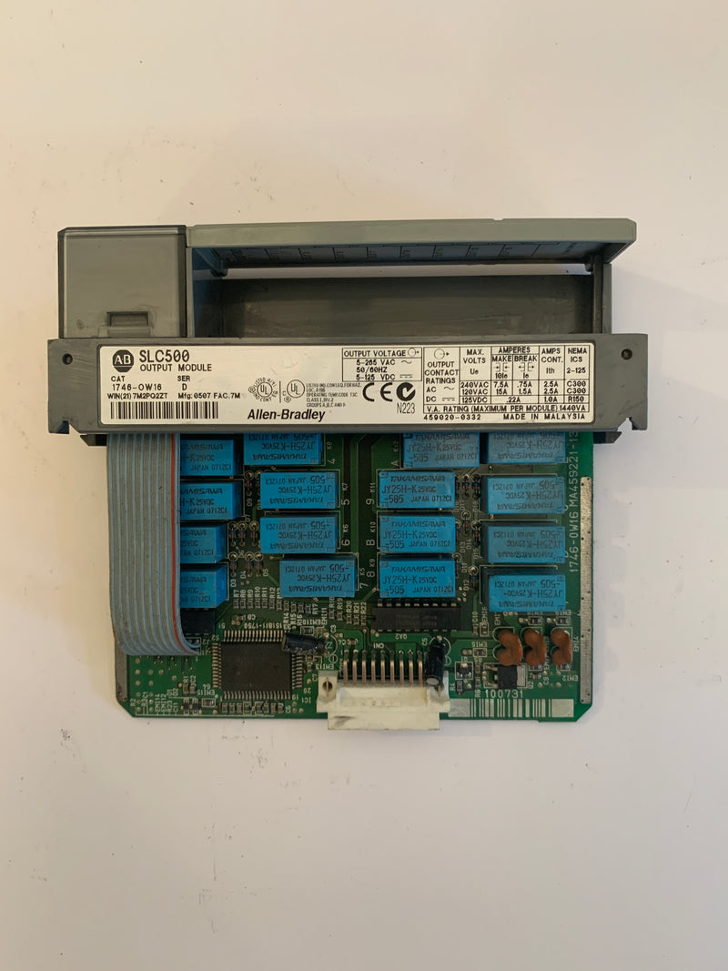 Allen-Bradley 1746-OW16 SLC500 16 Point Digital Output Module