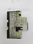 Allen Bradley 140M-C2E-C10 Circuit Breaker Series B With 140M-C-A Ser A Contact