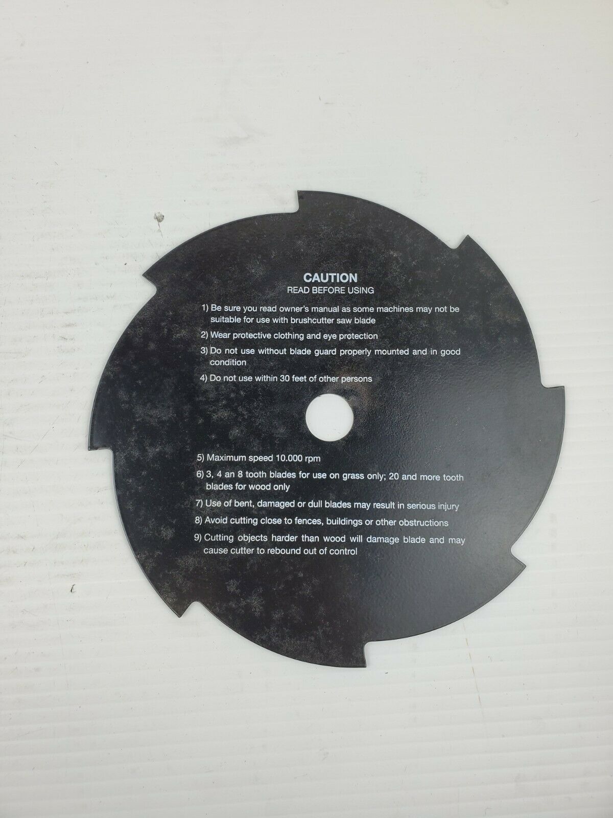 Frischneide-Blatt 27-5958 Brush Cutter Blade 8 Teeth 8" Diameter