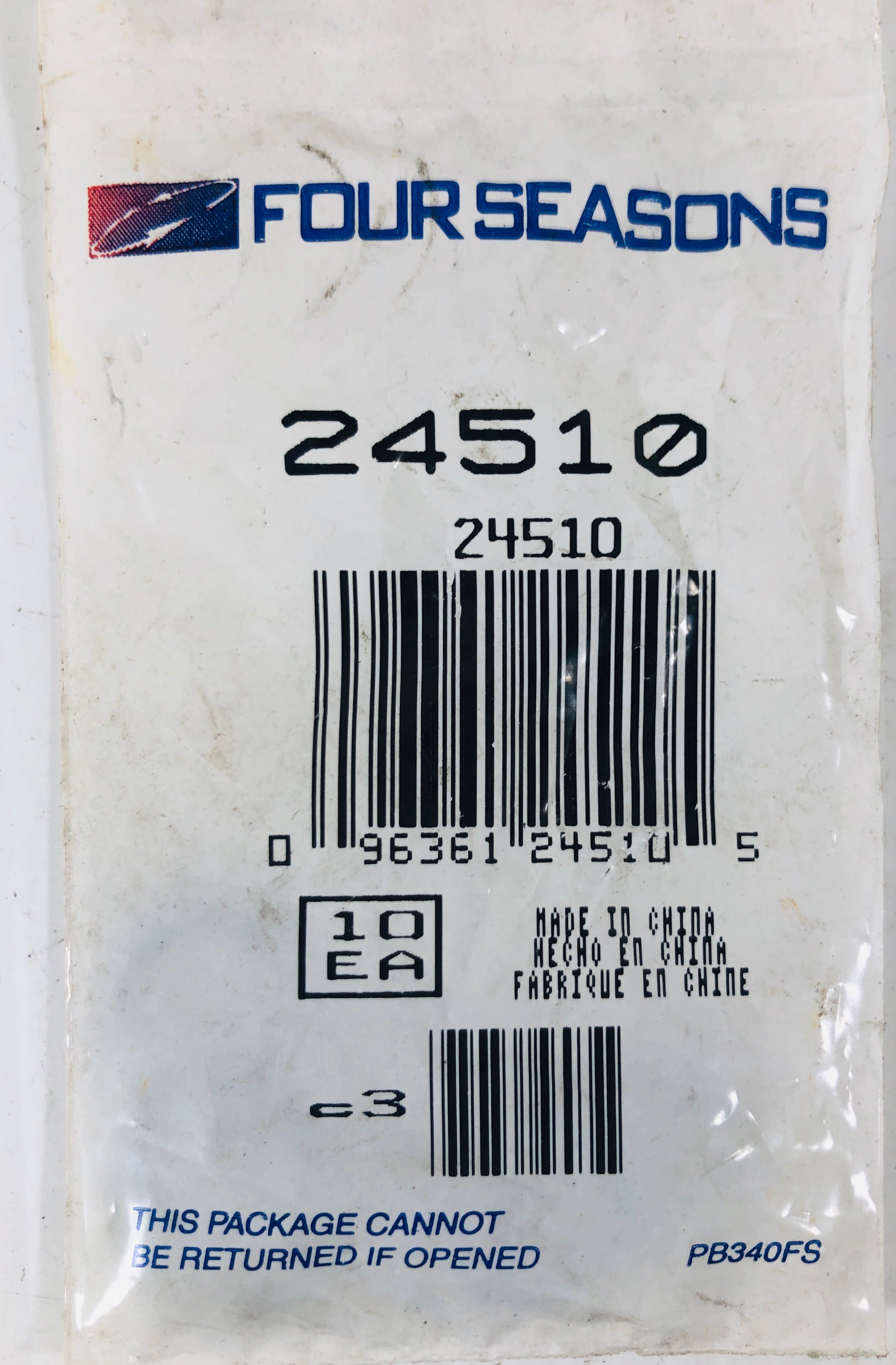 Four Seasons O-Rings 24510 Package of 10