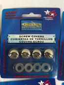 Cruiser Accessories 82030 Rust Proof Screw Covers for Fasteners Lot of 8 3930432