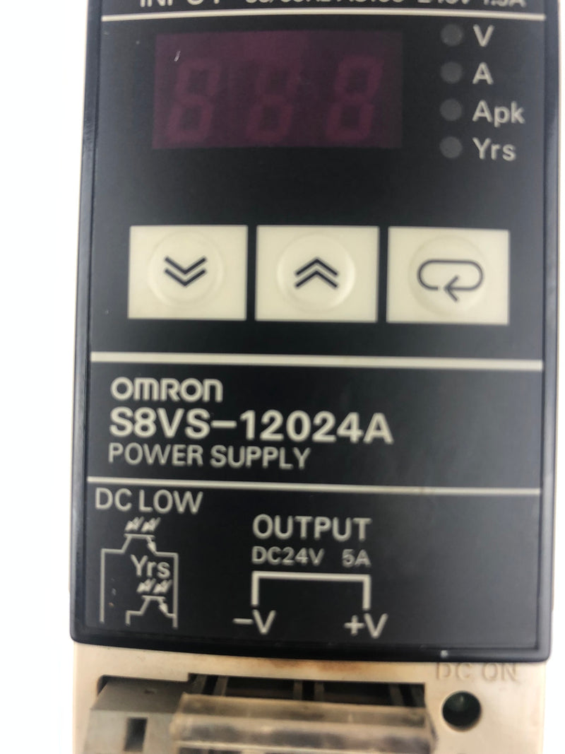 OMRON S8VS-12024A Power Supply Solid State DC30V