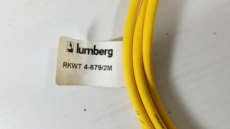 Lumberg RKWT 4-679/2M Connector Cables Lot of 3