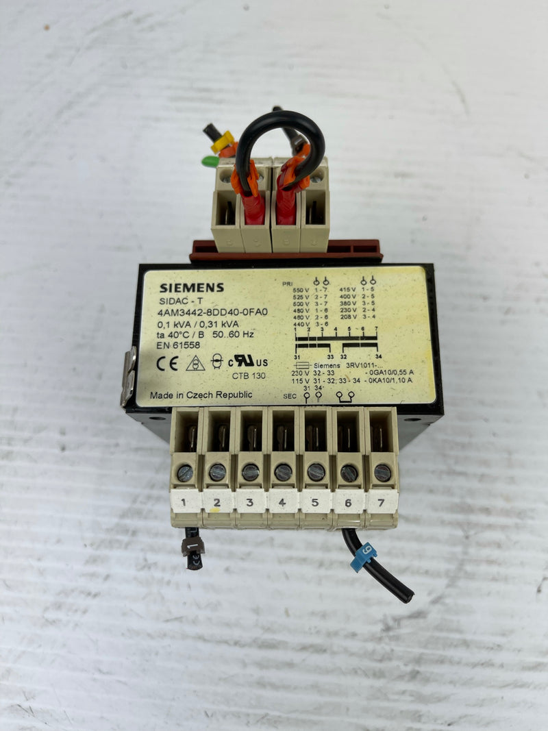 Siemens SIDAC-T Transformer 4AM3442-8DD40-OFAO