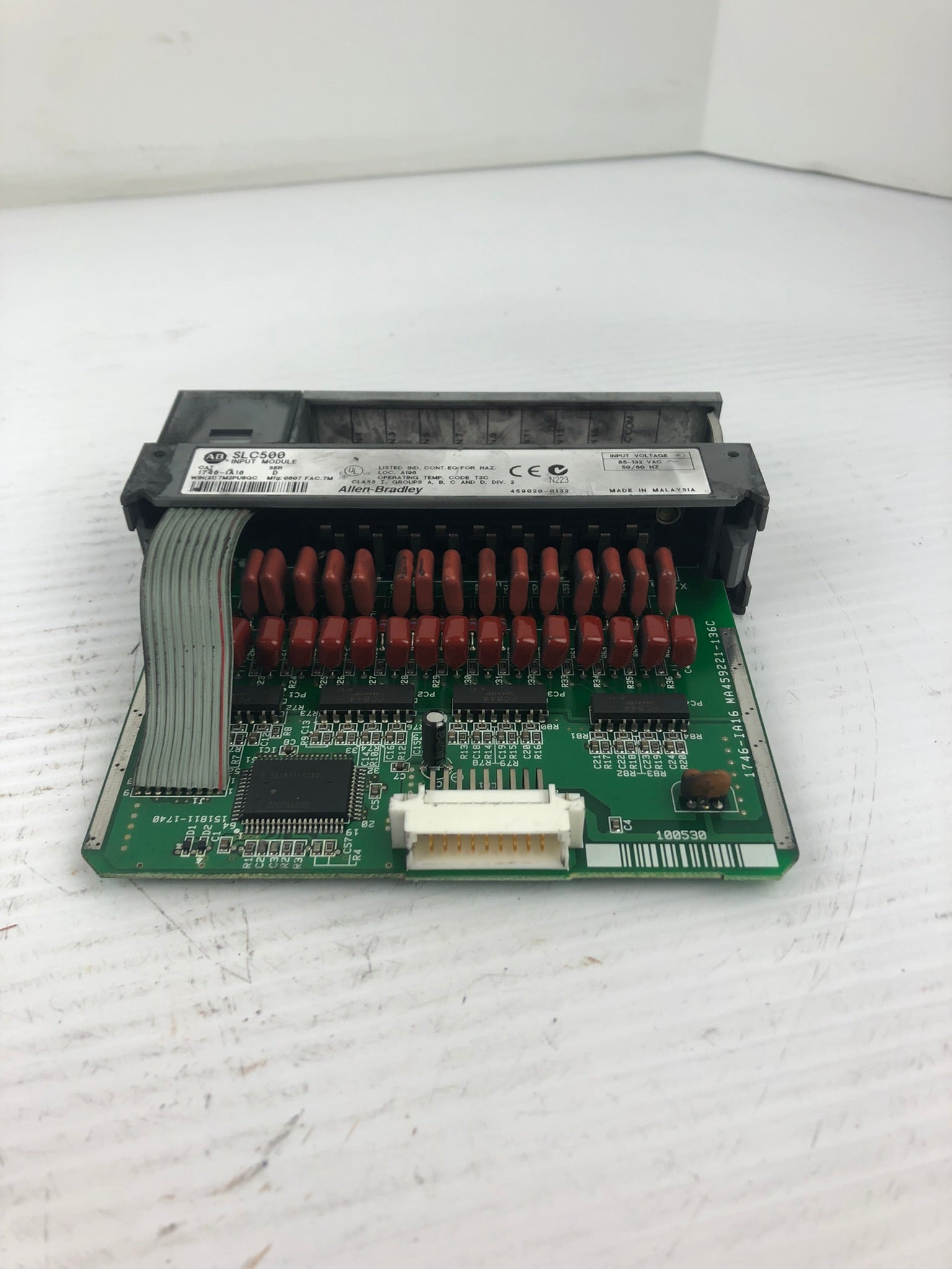 Allen-Bradley 1746-IA16 Input Module Series D SLC 500 - With Door