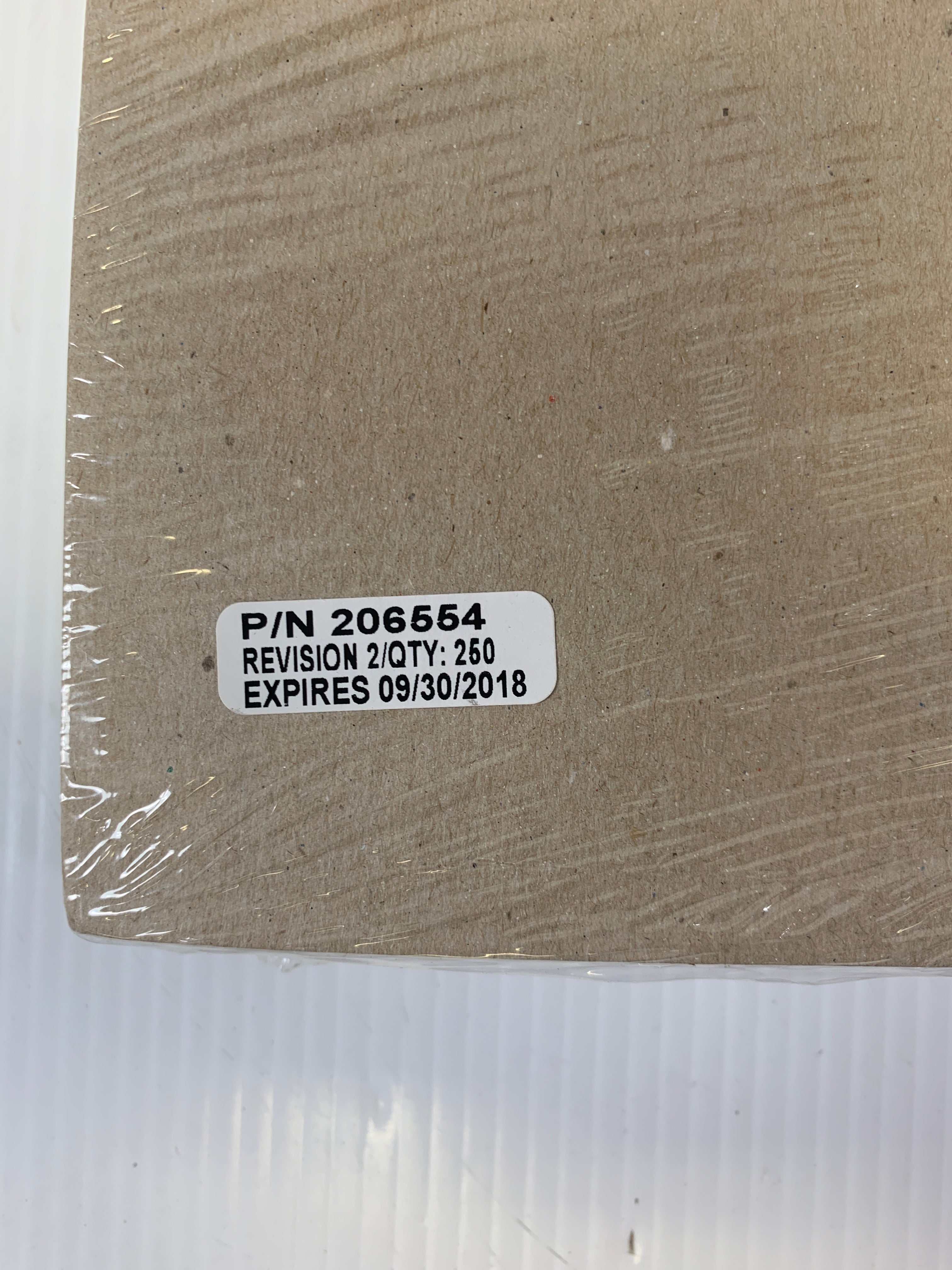 Pick List Label Sheets 8-1/2" x 11" 206554 - Box of 1500