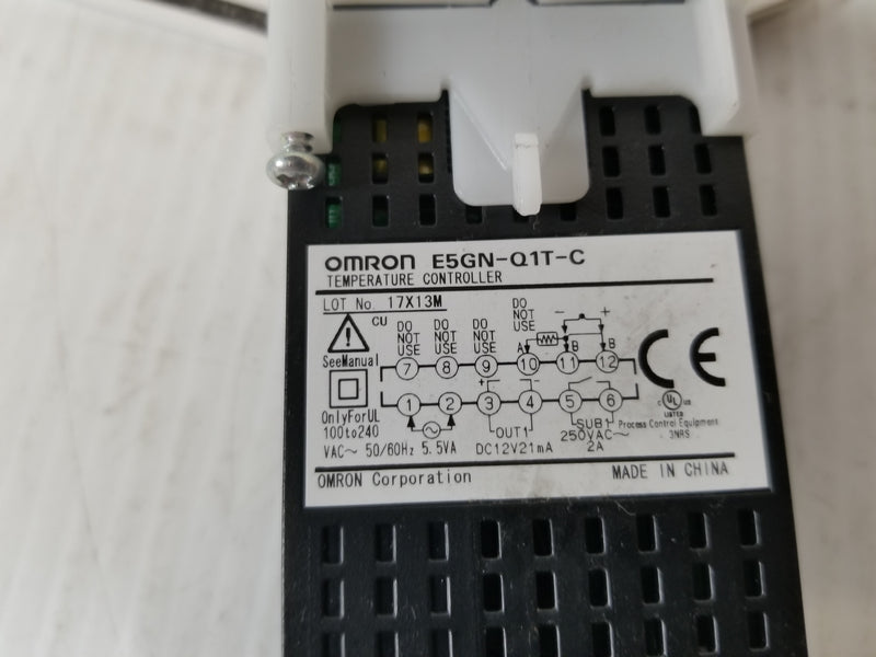 Omron E5GN-Q1T-C PLC Temperature Controller