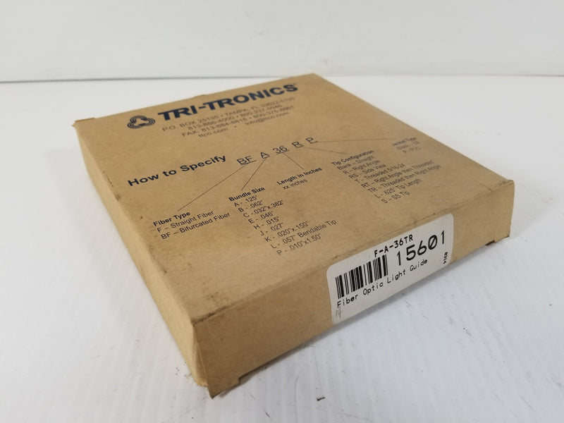 Tri-Tronics F-A-36TR Fiber Optic Light Guide 15601