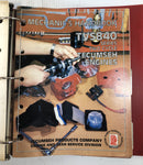 Tecumseh Lot of Service Engine Mechanic's Manuals