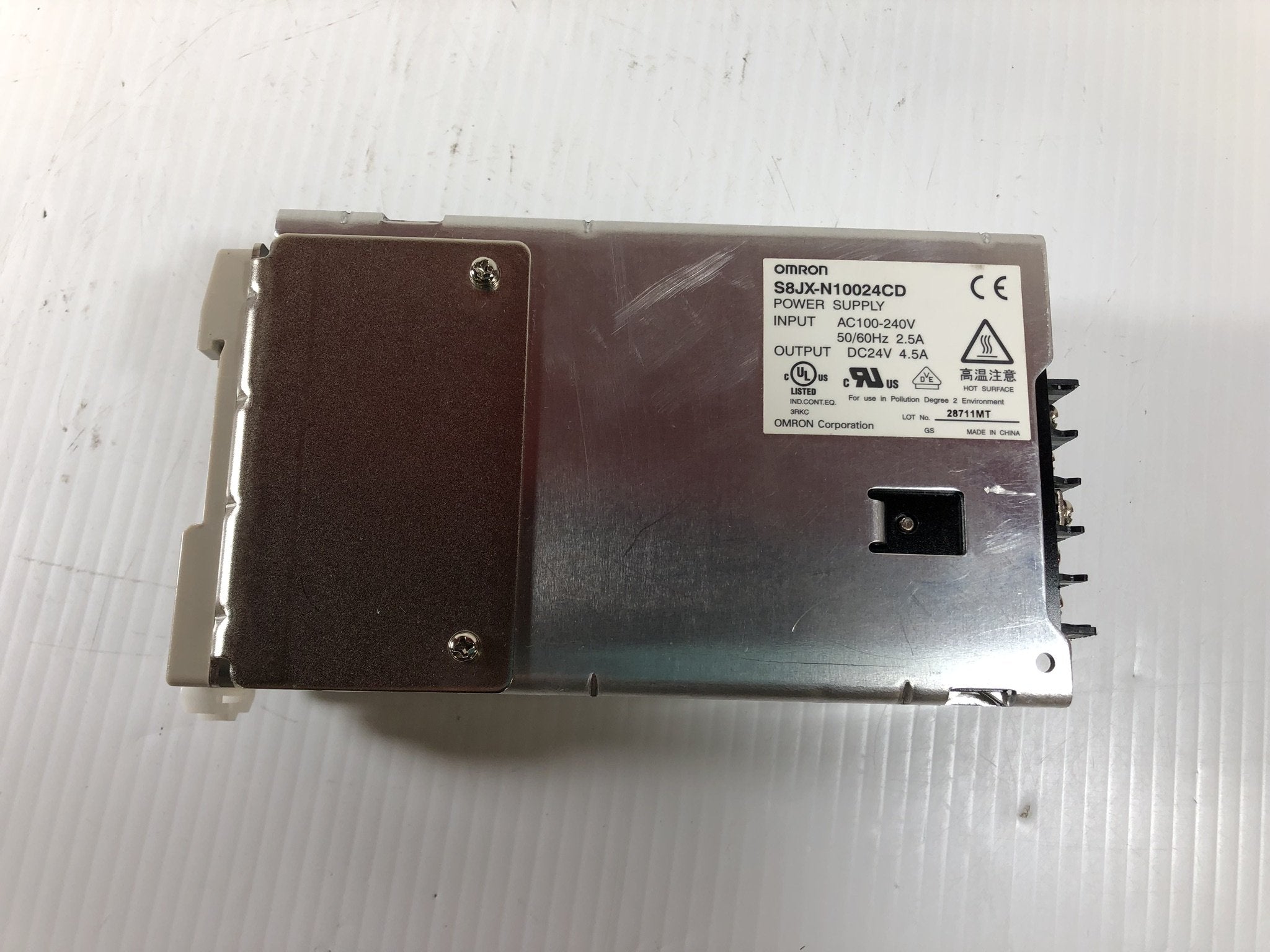 Omron S8JX-N10024CD Power Supply AC100-240V