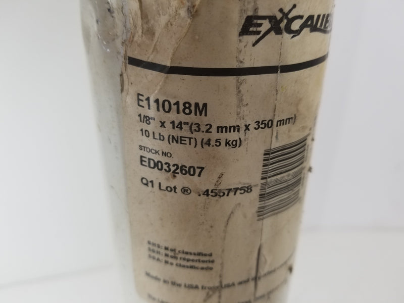 Lincoln E11018M Excalibur 1/8 X 14" Welding Electrodes 10lb